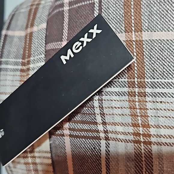 Mexx Plad Shirt Dress Size M NWT - Picture 6 of 6